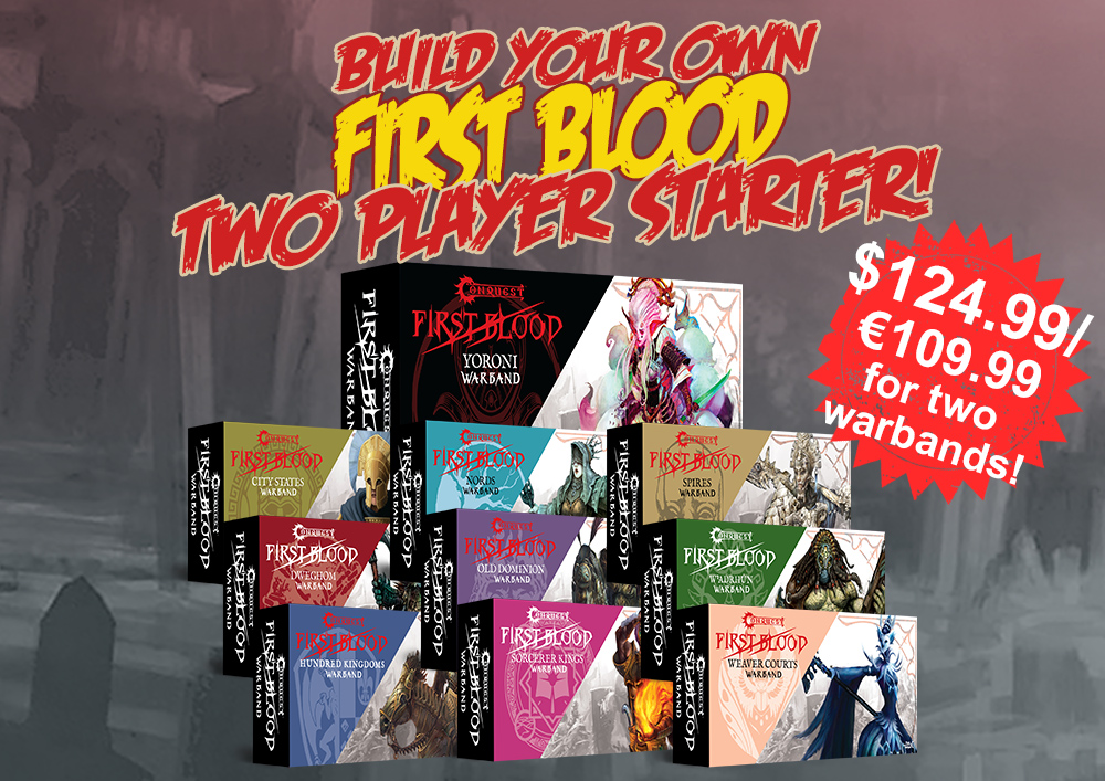 First Blood Warband Offer!